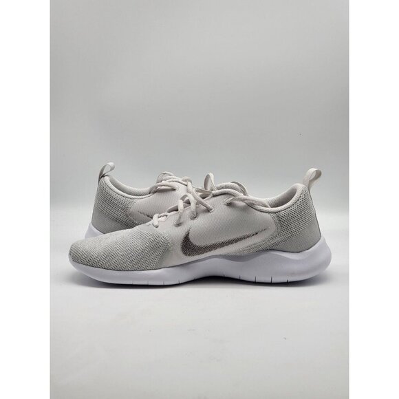 Nike Flex Experience Run 10 White Running Shoes Womens CI9964 100 Size 11.5‎ - Picture 3 of 8